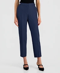 Kasper Petite Slim Leg Mid-Rise Pants