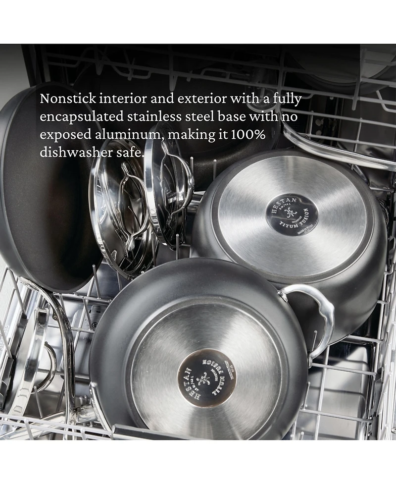 Hestan Titum Fusion Nonstick 3-Quart Saucepan with Lid