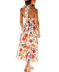 Cupshe Women's Lights Down Low Floral Midi Beach Dress