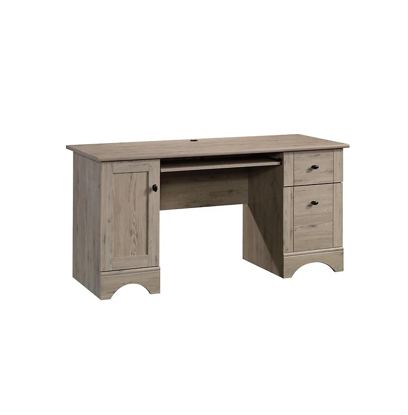 Sauder Miscellaneous Office Computer Desk, Laurel Oak finish