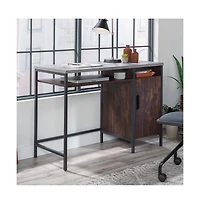Sauder Market Commons Desk, Rich Walnut finish