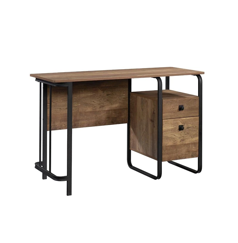Sauder Station House Desk, Etched Oak finish