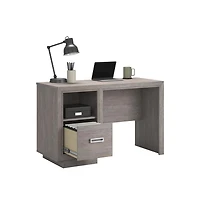 Sauder Hayes Garden Desk, Ashen Oak finish