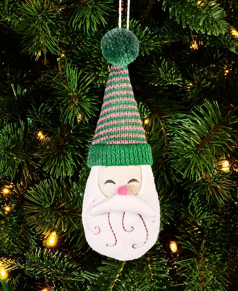 Holiday Lane Merry Magic Santa Gnome Ornament, Macy's Exclusive