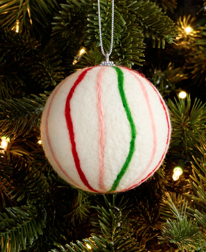 Holiday Lane Merry Magic Ball Ornament, Macy's Exclusive