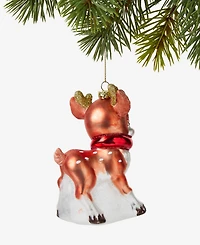 Holiday Lane Merry Magic Reindeer Ornament, Macy's Exclusive