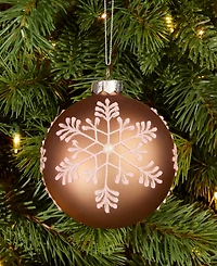 Holiday Lane Nutcracker Sweets Snowflake Ball Ornament, Macy's Exclusive