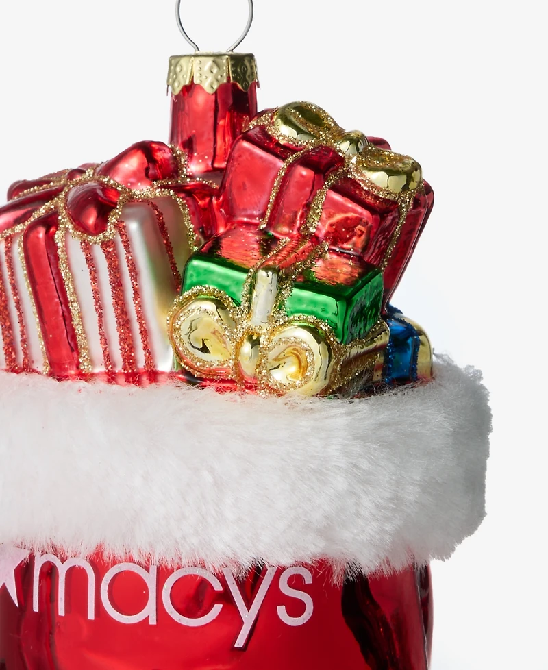 Holiday Lane Macy's Gift Bag Ornament, Macy's Exclusive