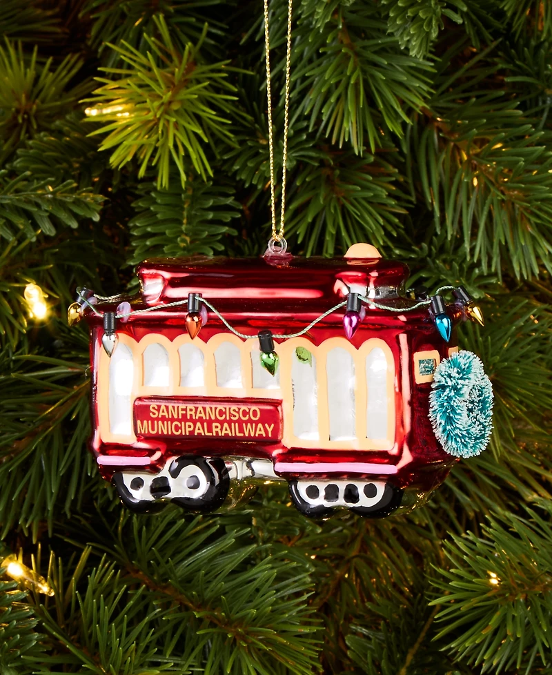 Holiday Lane San Francisco Trolley Car Ornament, Exclusively at Macy's