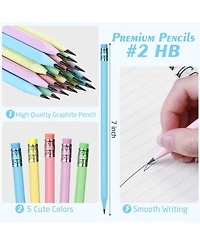 Gnuadz Welcome To School Pastel Pencils Bulk 120-count