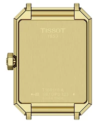 Tissot Women's Gold Stainless Steel Bracelet Watch, 21.80mm
