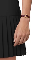 Tissot Women's Round Gold Stainless Steel Watch 19.5mm