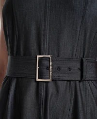 Karl Lagerfeld Paris Women's Denim Midi Dress