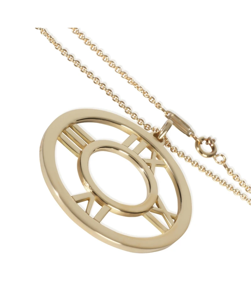Pre-Owned Tiffany & Co Yellow Gold Atlas Pendant
