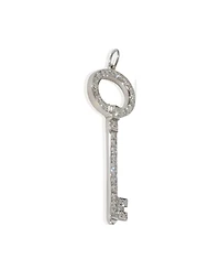 Pre-Owned Tiffany & Co Platinum Diamond Oval Key Pendant