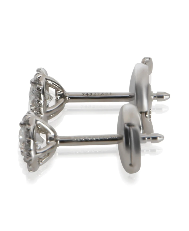 Pre-Owned Tiffany & Co Platinum Diamond Soleste Earrings