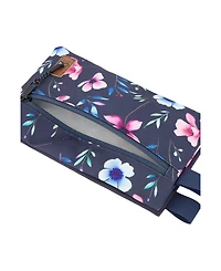 Deux par Deux Little Girl Floral Practical Stylish Compact Pencil Case