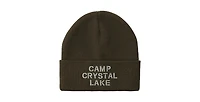 Friday the 13th Men's Camp Crystal Lake Adult Ribbed Knit Beanie