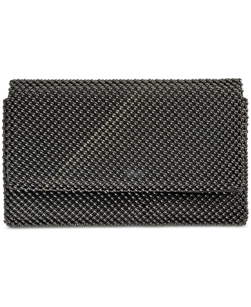 I.n.c. International Concepts Prudence Shiny Mesh Clutch, Exclusively at Macy's