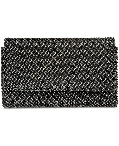 I.n.c. International Concepts Prudence Shiny Mesh Clutch, Exclusively at Macy's