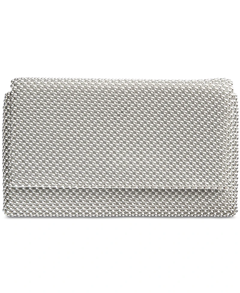 I.n.c. International Concepts Prudence Shiny Mesh Clutch, Exclusively at Macy's