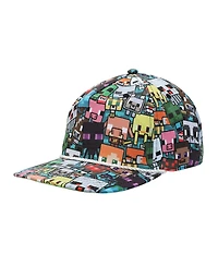 Minecraft Characters All-Over Print Snapback Hat