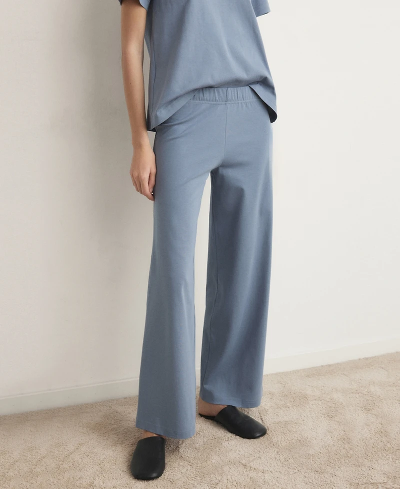 Mango Women's Long Cotton Pajama Pants