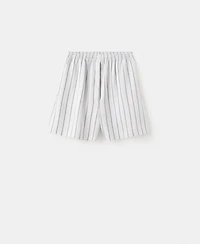 Mango Women's Striped Pajama Shorts