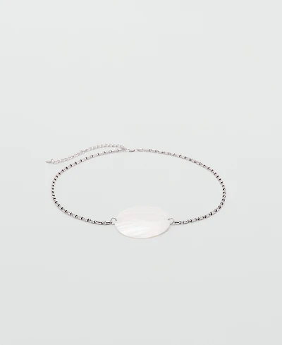 Mango Women's Shell Chain Belt