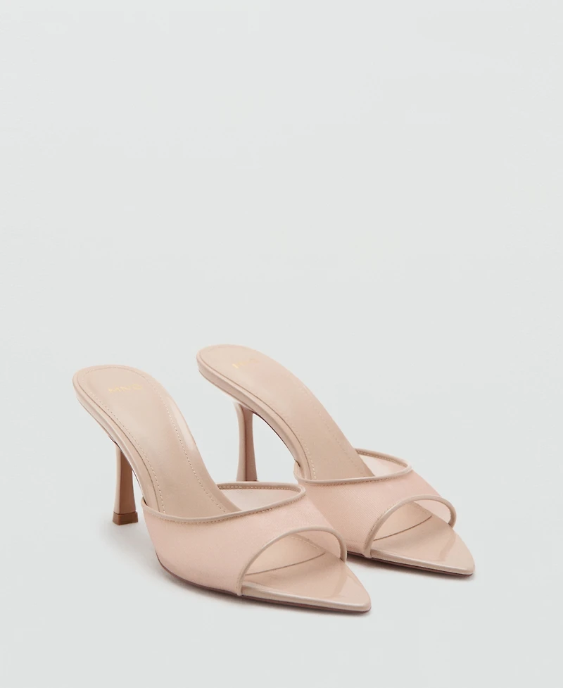 Mango Women's Pointed-Heel Sandals