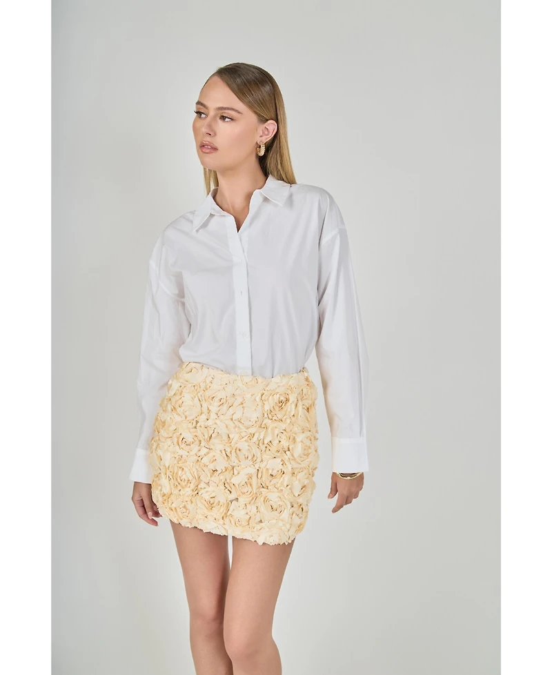 endless Rose Women's 3D mini skirt