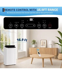 Xo Portable Air Conditioner, Cools/Heats Up to 700 Sq.Ft, 14000 Btu