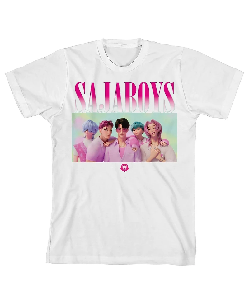 Kpop Demon Hunters Boys Group Saja Youth Crew Neck Short Sleeve T-shirt