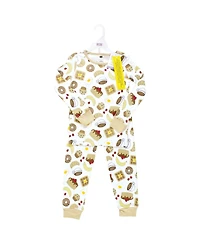 Hudson Baby Baby Boys Hudson Cotton Pajama Set, Breakfast