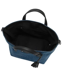 Rebecca Minkoff Riley Medium Denim Tote Handbag