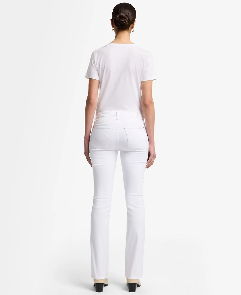 7 For All Mankind Women's Kimmie Straight-Leg Mid-Rise Jeans