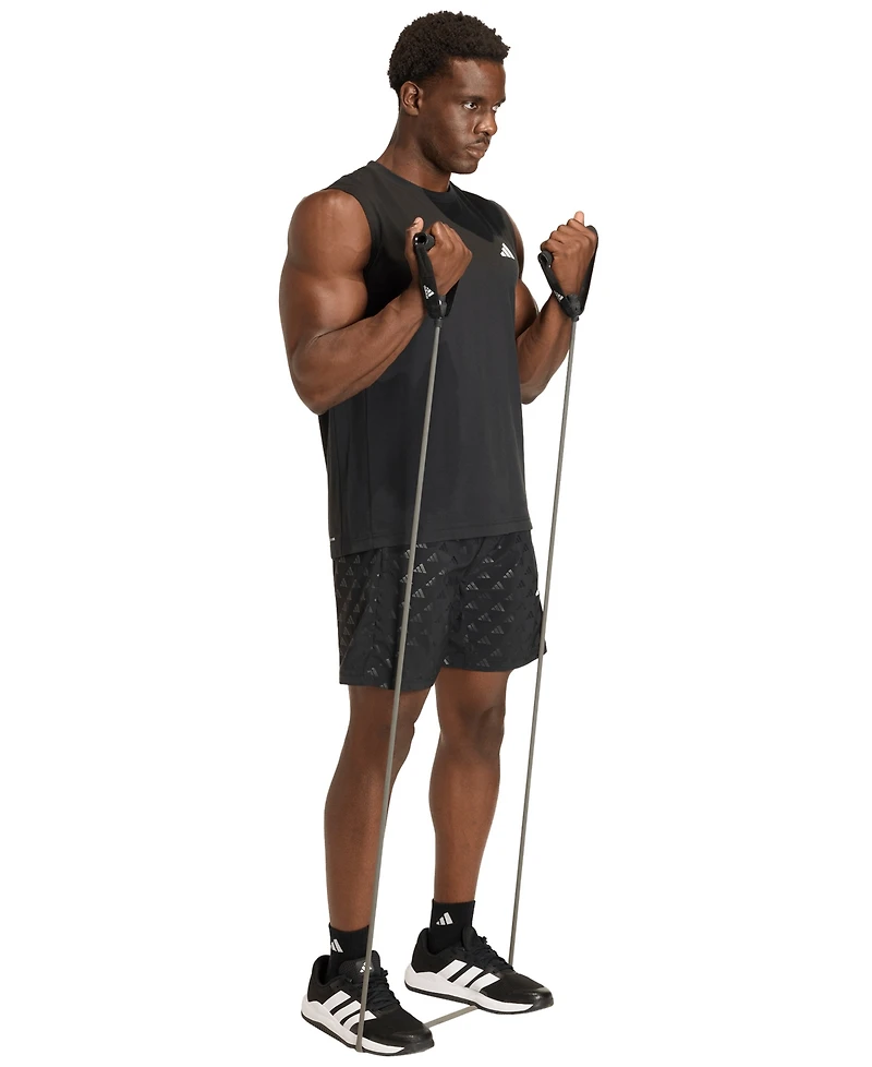 adidas Men's Workout Essentials Brandlove Woven Shorts