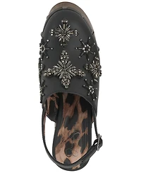Jessica Simpson Women's Cazea Platform Block Heel Cozy Clogs