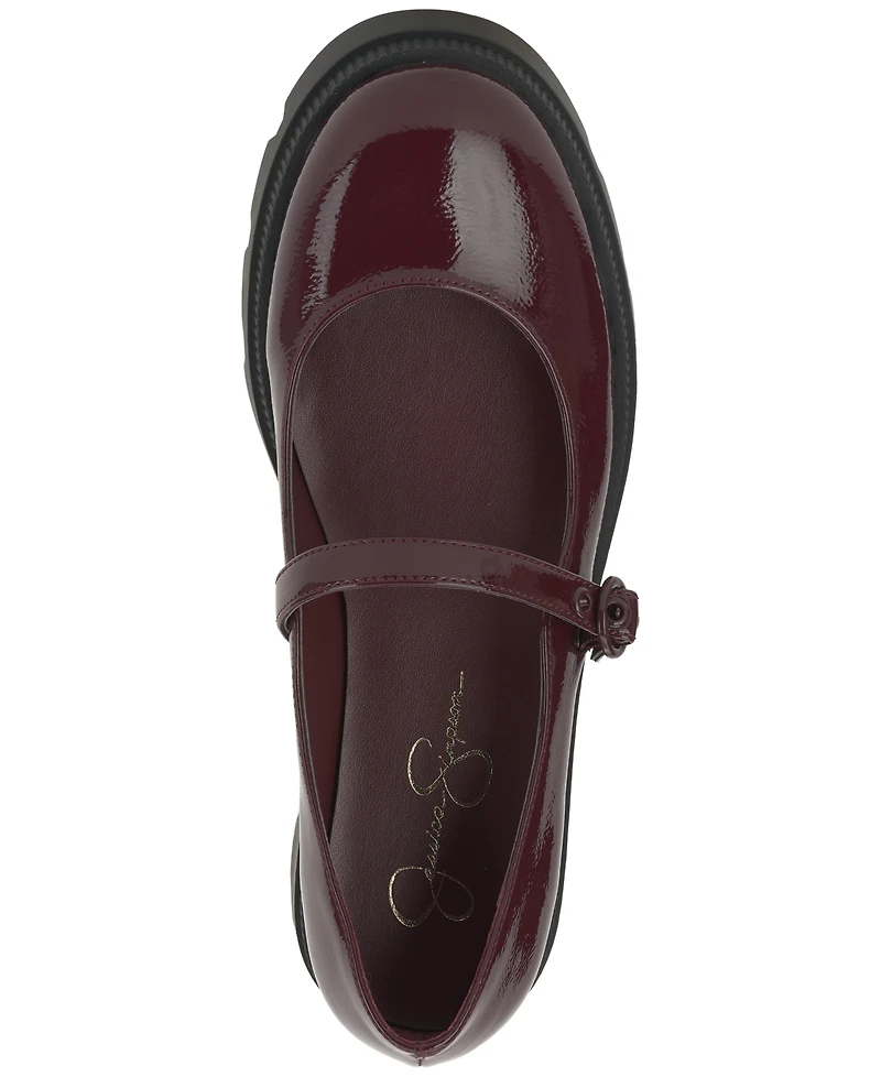 Jessica Simpson Women's Uvelia Platform Mary Jane Loafers