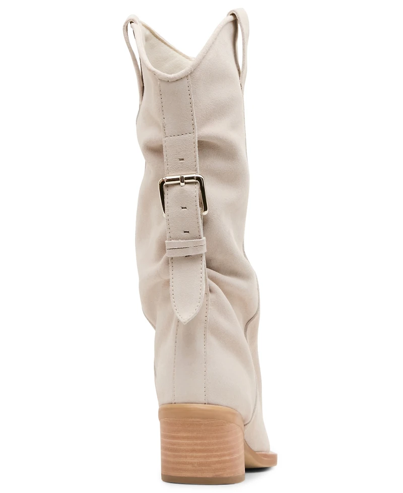 Steve Madden Women's Aldora Western Slouch Boots