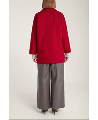 1982 Women's Cashmere Double Breasted Short Coat