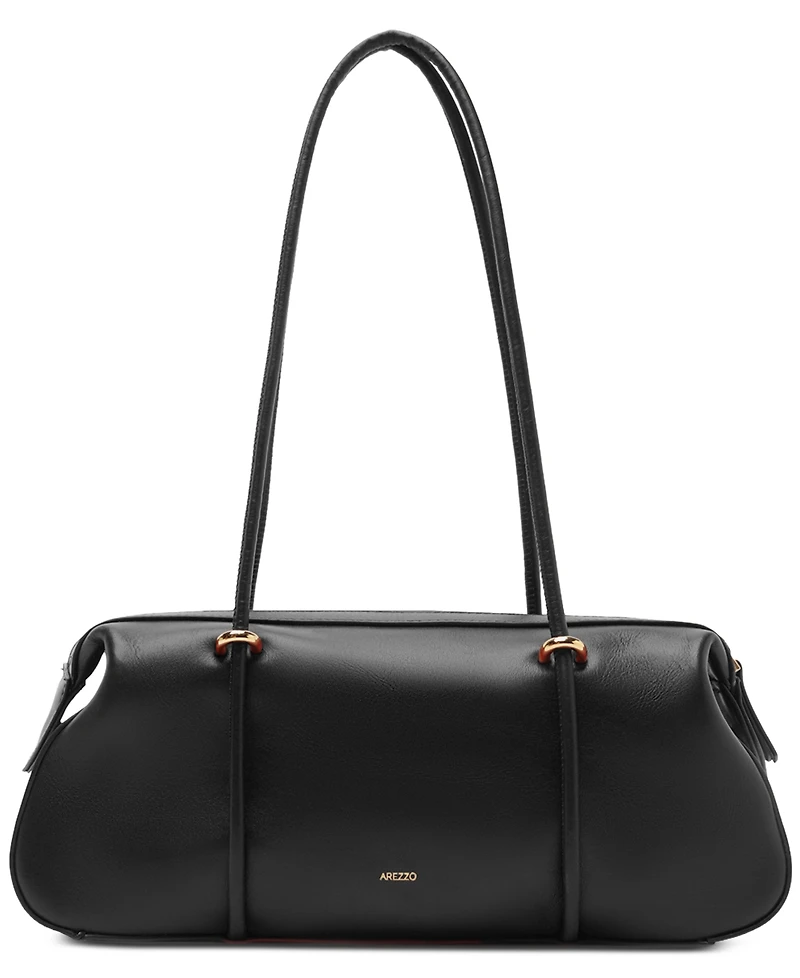Arezzo Sarah Large Leather Shoulder Handbag