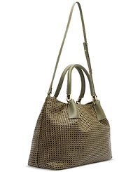 Arezzo Eva Small Leather Tote Handbag