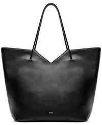 Arezzo Sarah Medium Leather Tote Handbag