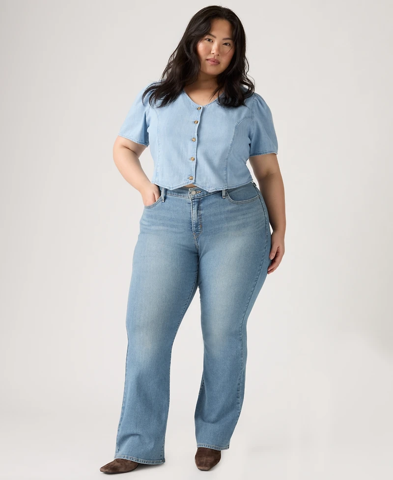 Levi's Trendy Plus 315 Mid-Rise Shaping Bootcut Jeans
