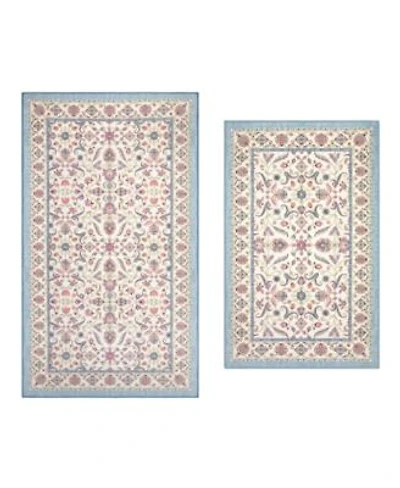 Laura Ashley Printed Chenille Chatsworth Accent Rugs