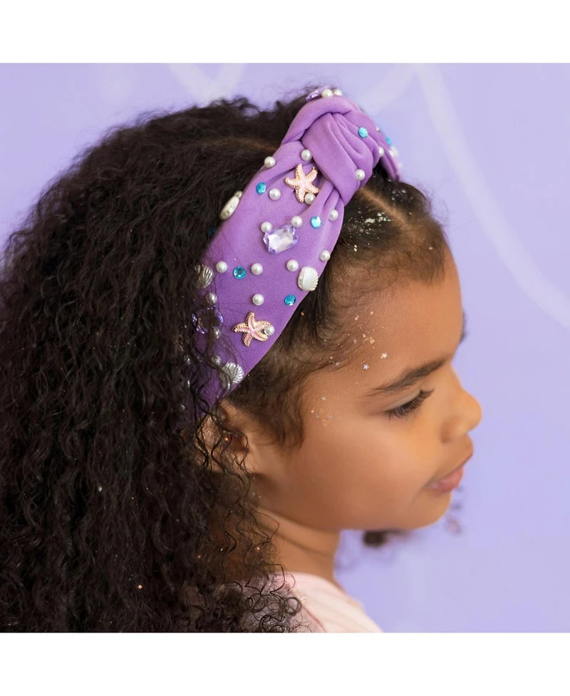Sweet Wink Little and Big Girls Mermaid Gemstone Headband