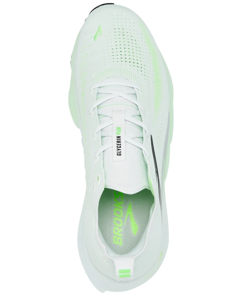 Brooks Men's Glycerin Flex Running Sneakers from Finish Line