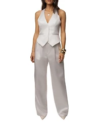 Jluxlabel Women's City Nights Satin Trouser