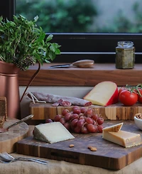 Teakhaus Teak Wood Medium Butcher Block Cutting Board, 20" x 15"